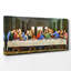 The Restored Last Supper by Leonardo Da Vinci - Wrapped Canvas-19088995