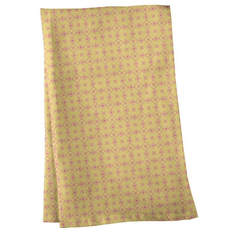 Mcguigan Tea Towel Kitchen Towel, Poly Twill, Yellow