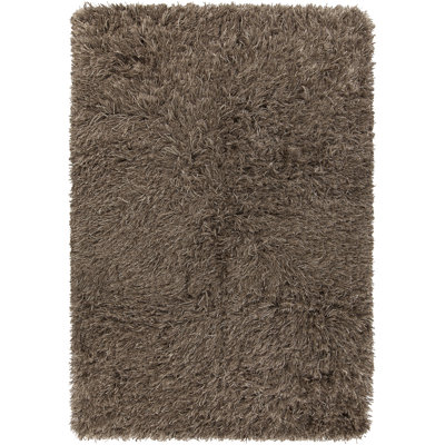 Spellman Camel Hand-Woven Chunky Jute Area Rug