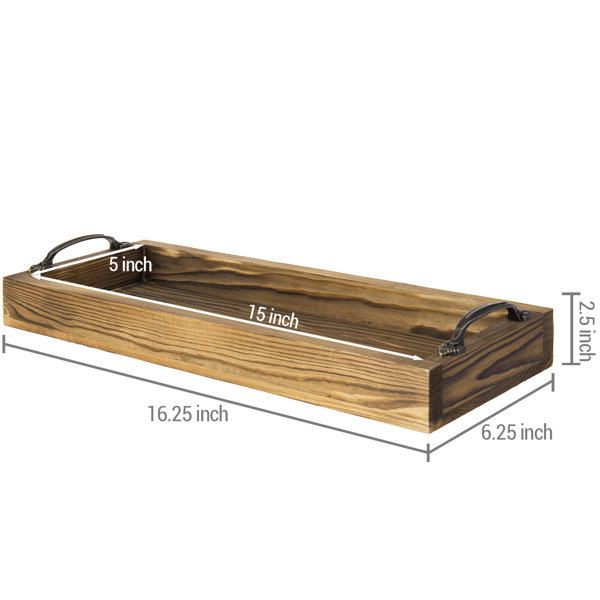 Loon Peak® Cleatus Wood Tray
