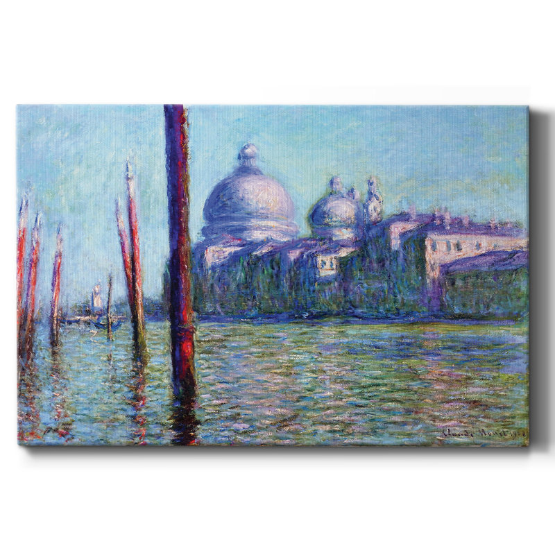 The Grand Canal in Venice, 1908  03-Gallery Wrapped Canvas, 12" H x 18" W