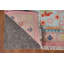 Pink Geometric Oushak Indian Area Rug 8x10