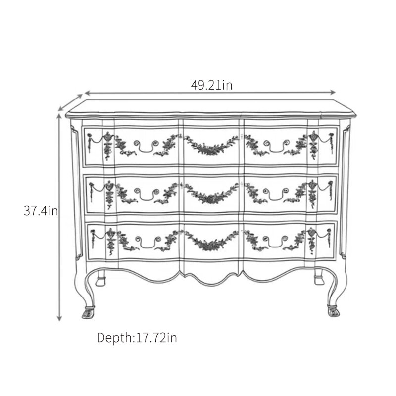 Painted Personalized Sideboard