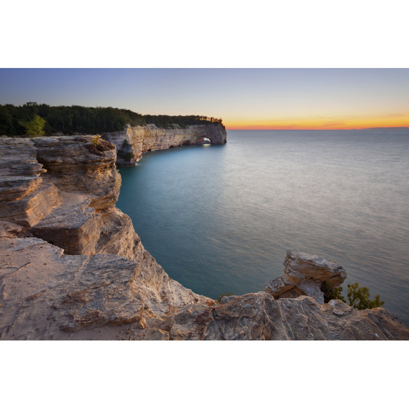 Sunset In Michigan by RudyBalasko - Wrapped Canvas Print, 51cm H x 76cm W x 3.8cm D
