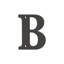 4" H Brass House Letter-14748343-14748357