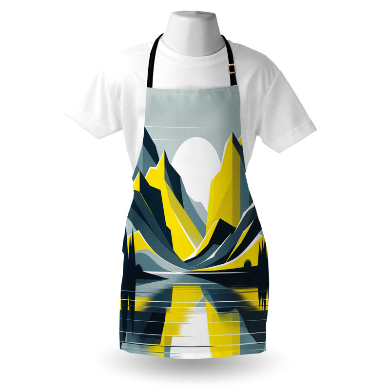 No Pattern Bib Apron