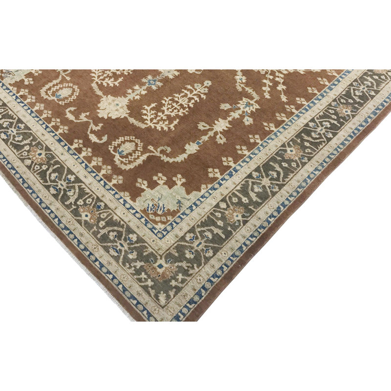 Boho Chic Ziegler Lory Rust/Charcoal Wool Rug - 10'0'' X 13'9''