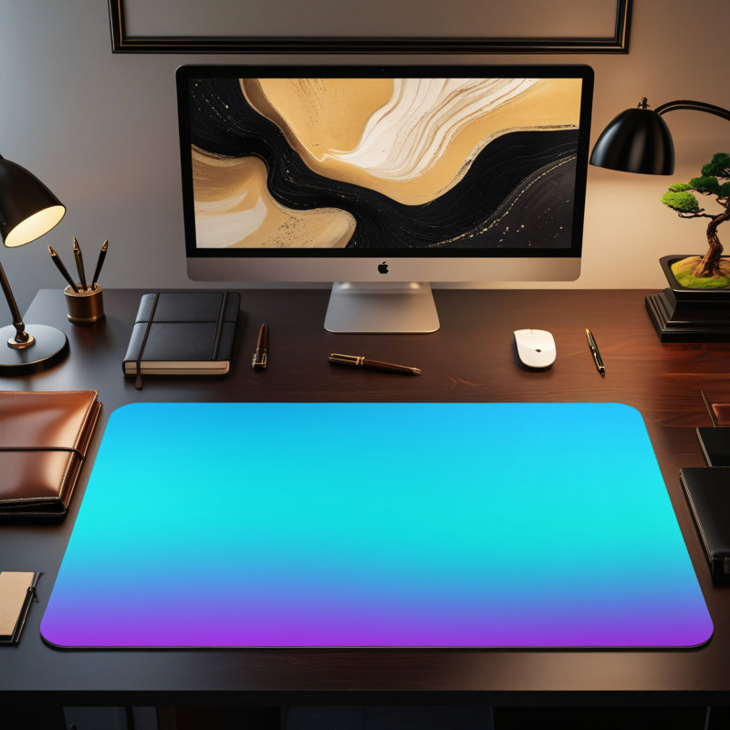 Polyester Desk Pad, 23.6x13.8