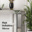 Mirrored Glass Console Table For Entryway Hallway Living Room Furniture