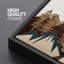«Western Wood Effect Landscape Geometric Mountain Landscape», incrustation en bois sur toile-111375502-98041964