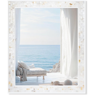 White Bathroom Mirror