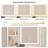 Modern Makeup Vanity with Adjustable LED-lit Mirror with Padded Stool, For Apartment and Small Space