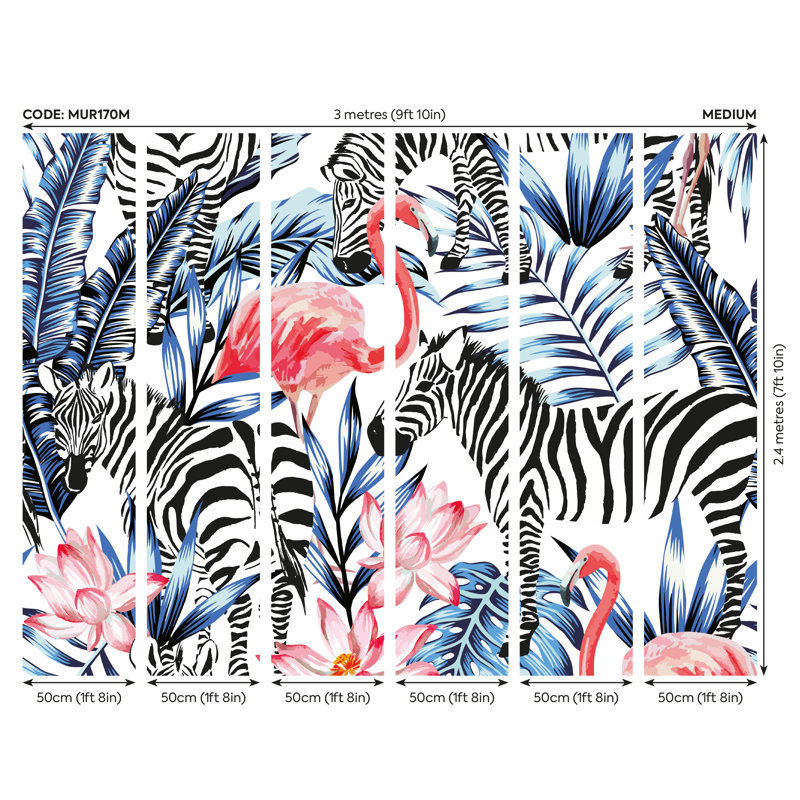 Nowata Matte Wall Mural, 240cm L x 300cm W