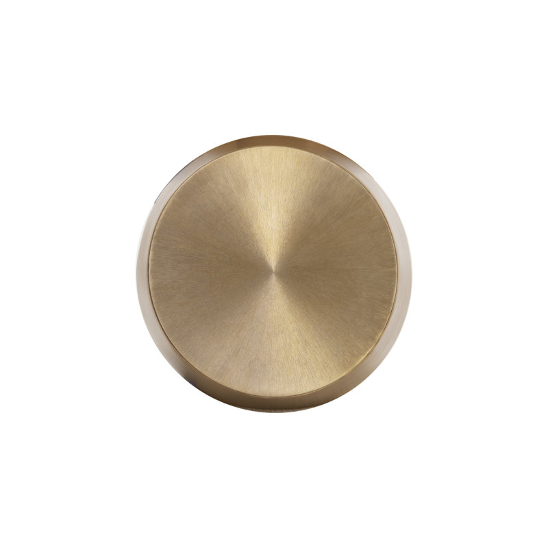 Ferrous End Table, Gold
