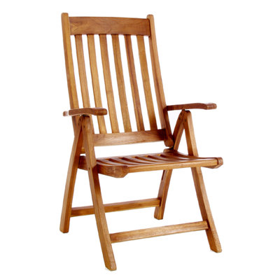 Chaise avec accoudoirs pliante Chinere