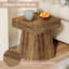 Tray Top Pedestal Side Table Set