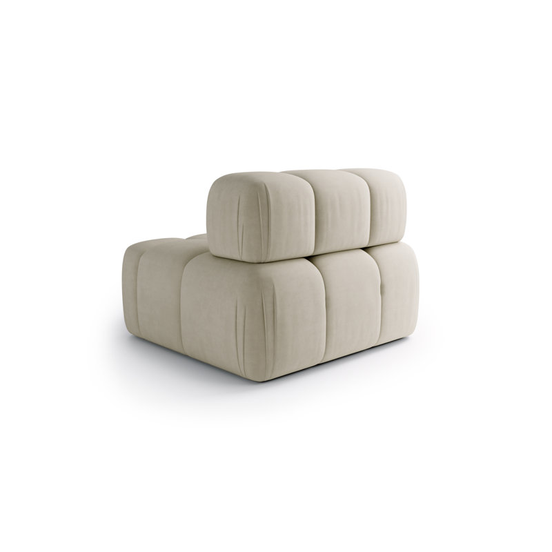 Upholstered Accent Chair, Beige