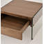 Jescie 63.4cm W Glass Bedside Table