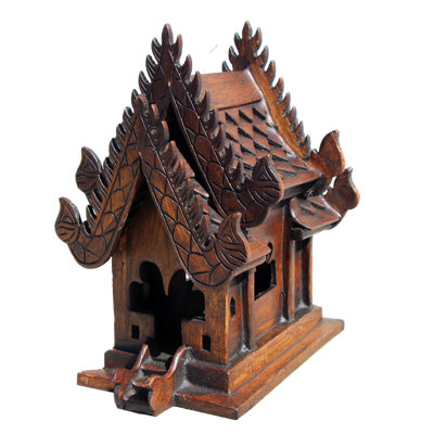 Maison de teck décoratif