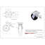 Roulettes de service de remplacement pour roulettes Carraster Carr 30305T552