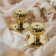 Privacy Door Lever with Rectangular Rosette Keyless Lock