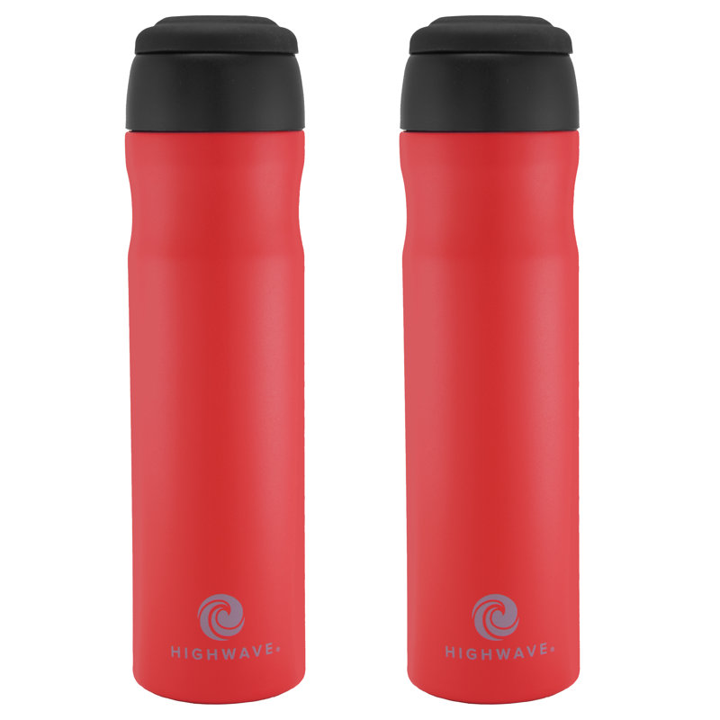 Grande tasse de voyage en acier inoxydable 20 oz Highwave Inc., Cerisier 