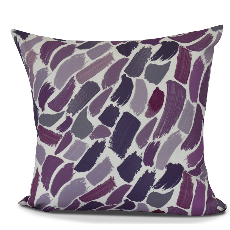 Housse et insert de coussin Goals, Gourds, and Gatherings, 16 po x 16 po, Mauve