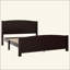 Lit plateforme, lit plateforme en bois massif avec lattes de soutien et structure solide, aucun sommier nécessaire-413958885-413958884