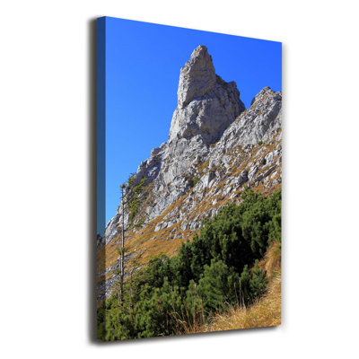 Small Giewont Tatry - Wrapped Canvas Print