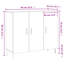 Lincolnia 3 -Door Rectangle Accent Cabinet-1947530301