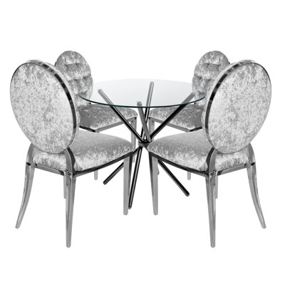 Renken 4 - Person Dining Set