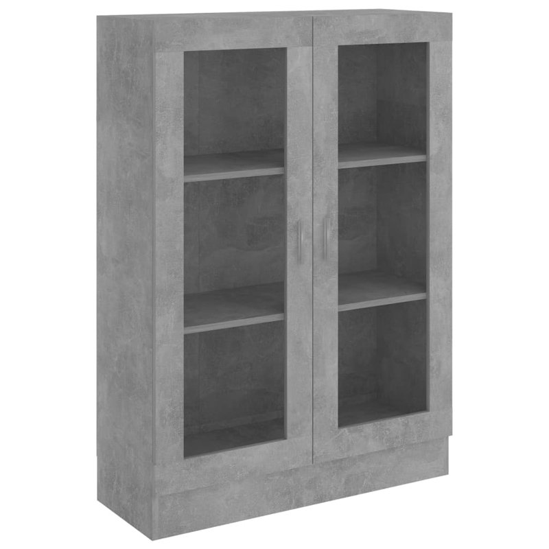 Présentoir en carton Aponi, Gris béton