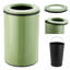 Poubelle à toit ouvert 10,6 gallons / 40 L avec seau intérieur amovible pour la maison et le bureau-122590687