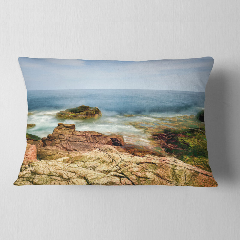 Coussin Beach ThUnder Hole Acadia National Park, Rectangulaire, 12 po x 20 po