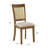 Pulukan Linen Slat Back Side Chair-84497183