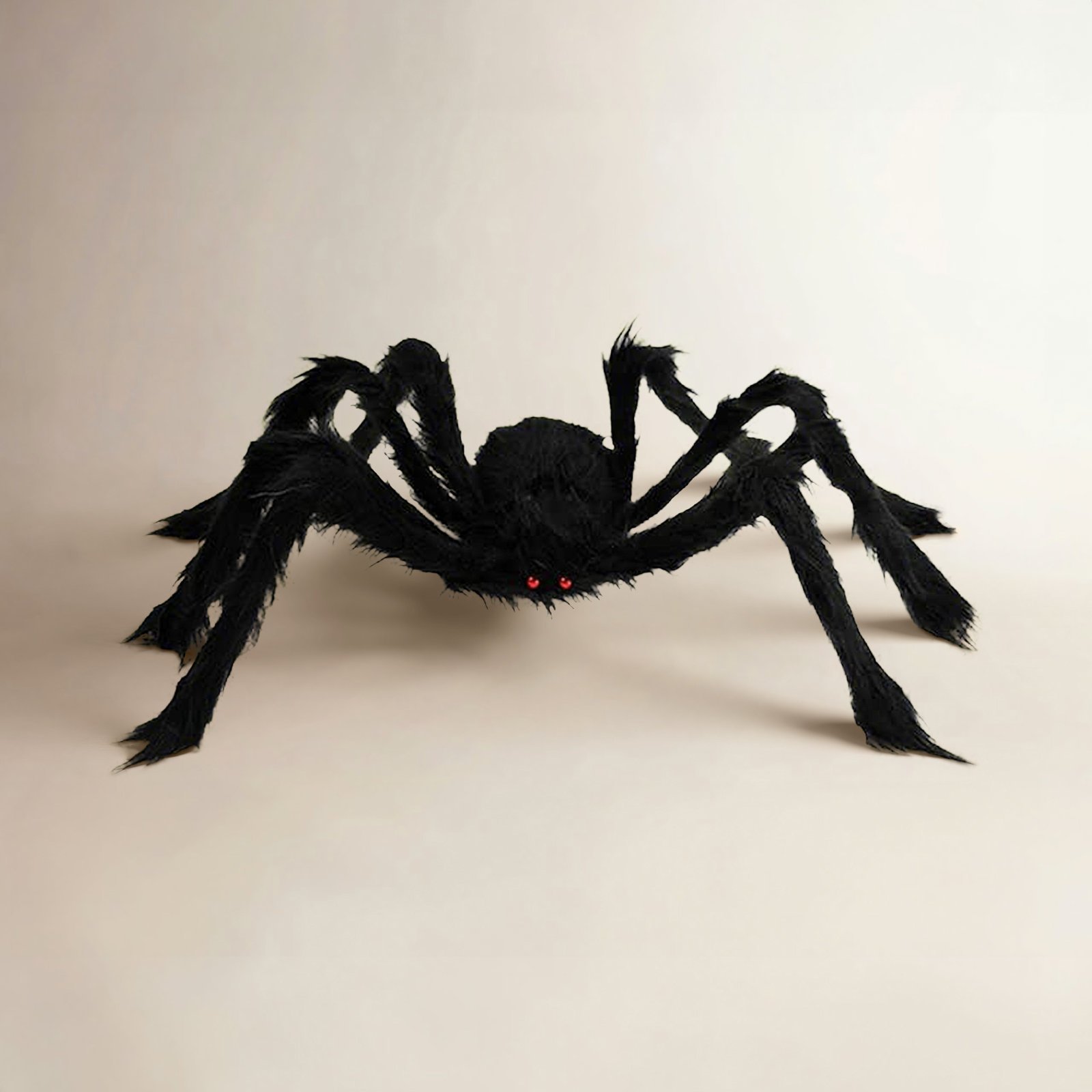 Giant Hairy Spider Halloween Accent, 6.56 Ft.