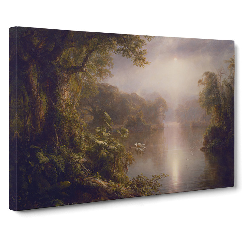 The River Of Light by Frederic Edwin Church - Wrapped Canvas Print, 35cm H x 50cm W x 3cm D
