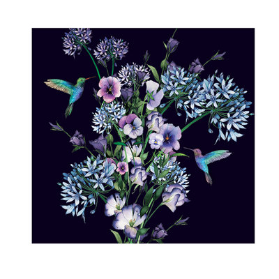 Hummingbirds by Summer Thornton - No Frame Print
