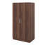 Armoire-penderie en bois avec tablettes de rangement