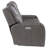 Wiley Triple-Power Leather Theater Sofa