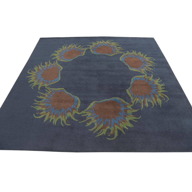 Tapis bleu marine 8 pi Pineland