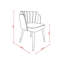 Chaise d'appoint Zephyr Modern-2100290955