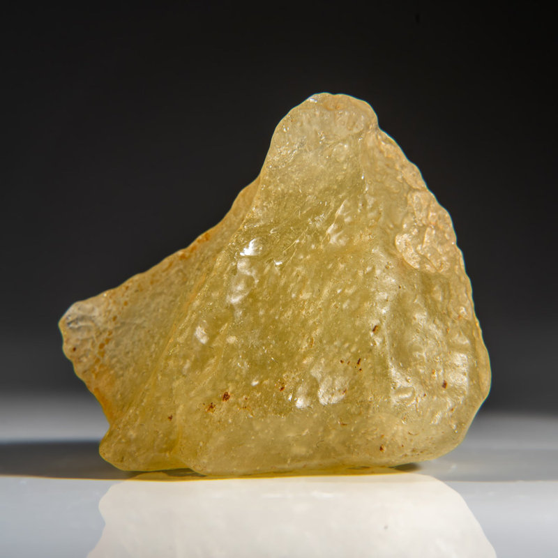 Véritable verre de désert libyen (92,9 grammes)