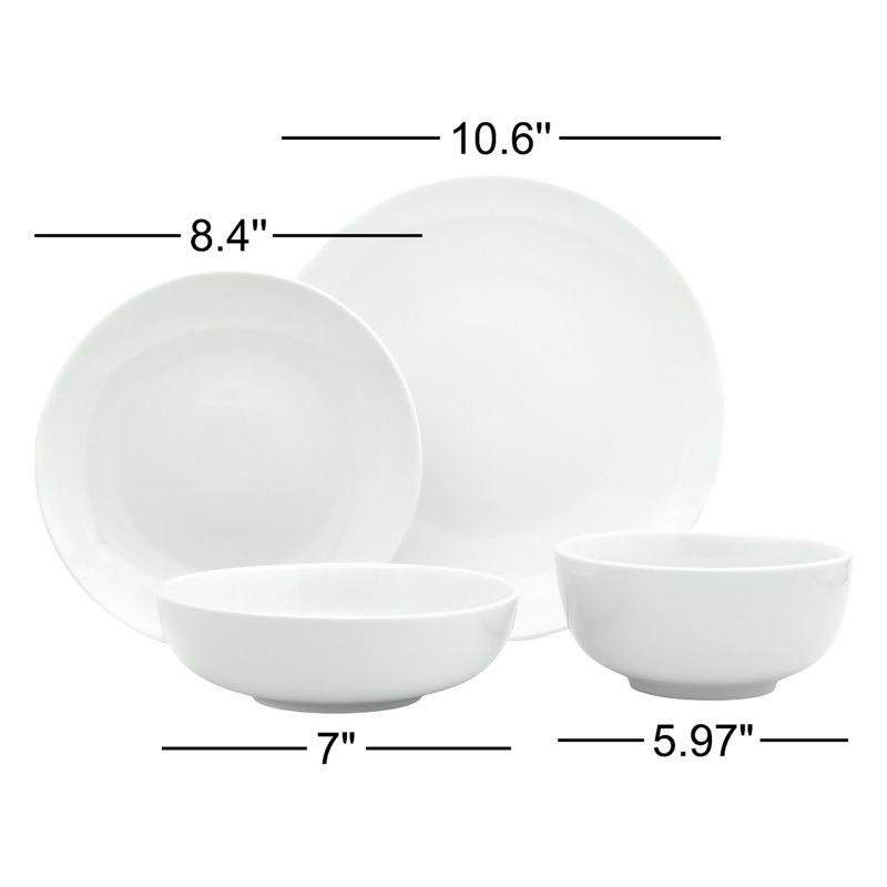 Essential 16 Piece Dinnerware Set