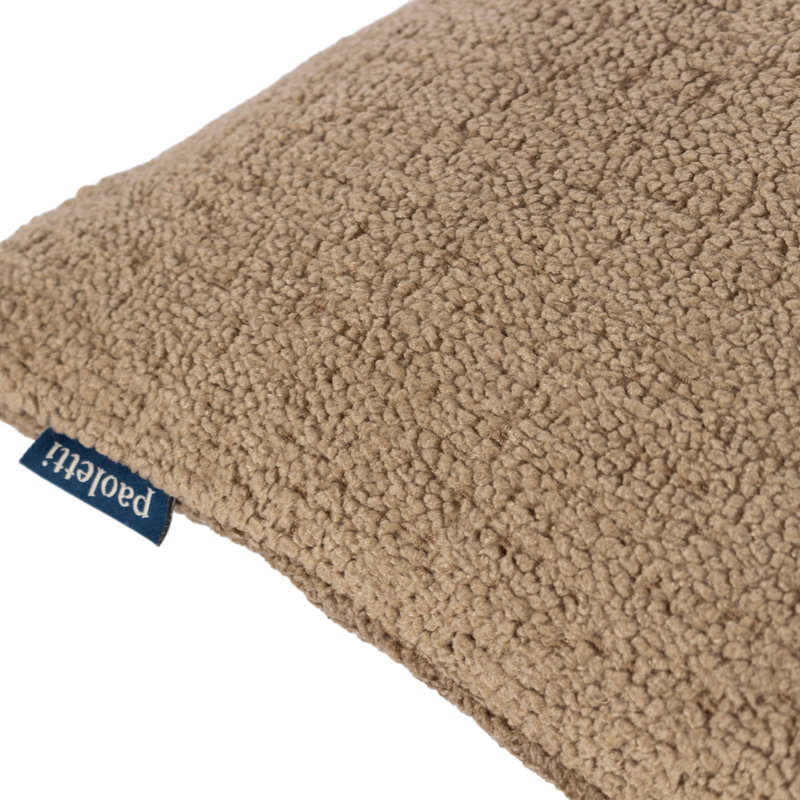 Nellim Rectangular Cushion Cover, Biscuit, 40cm H x 50cm W x 1cm D, Rectangular