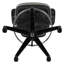 Mid-Back Mesh Ergonomic Drafting Chair with Adjustable Chrome Foot Ring, Adjustable Arms-525395318-525395315