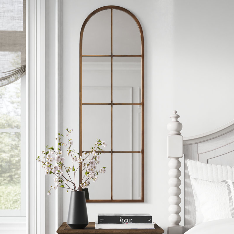 Alison Metal Arch Mirror
