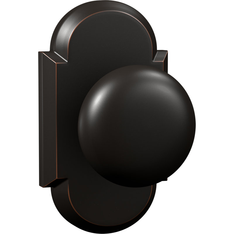Bronze Privacy (Bed & Bath) Door Knob