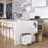 Stainless Steel Step On Multi-Compartment Trash/Recycling Bins - 8 Gallons-88856879