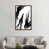 Toile avec cadre en bois brun classique n'est pas disponible